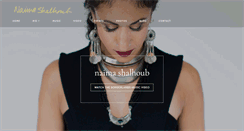 Desktop Screenshot of naimashalhoub.com