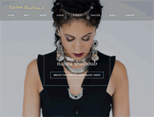 Tablet Screenshot of naimashalhoub.com